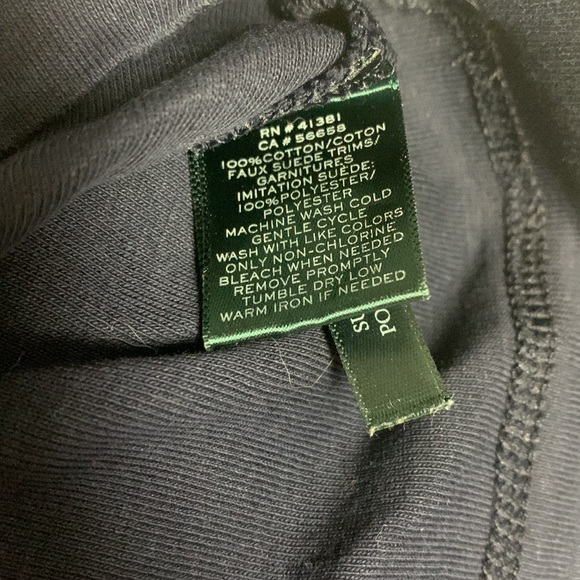 Ralph Lauren Navy Blue Shirt with Elbow Pads - Picture 9 of 9